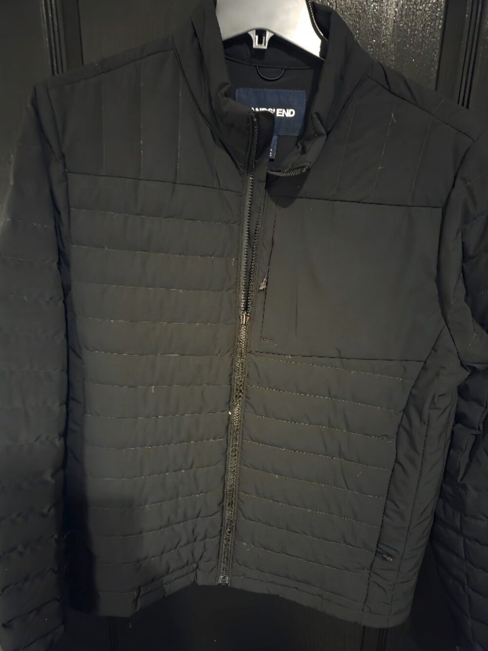 Lands' End men's jacket Black Size L